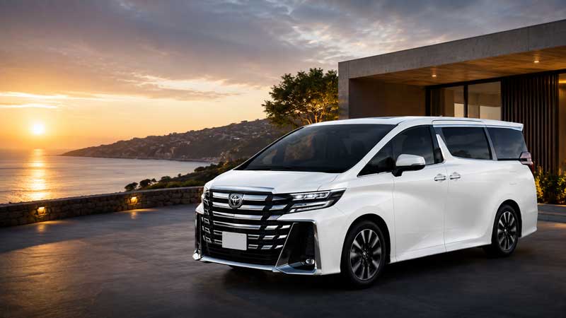  Toyota Vellfire Car Rental in Chennai