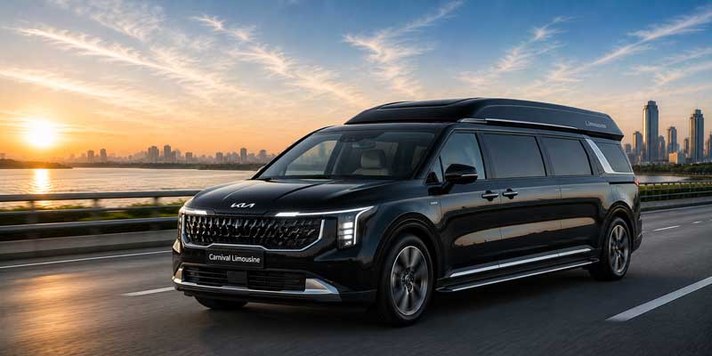  KIA Carnival Limousine Car Rental Chennai